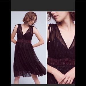 Anthropologie sleeveless Midi Dress